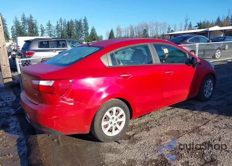 2014 Kia Rio Lx from USA, damaged, VIN KNADM4A34E6414809